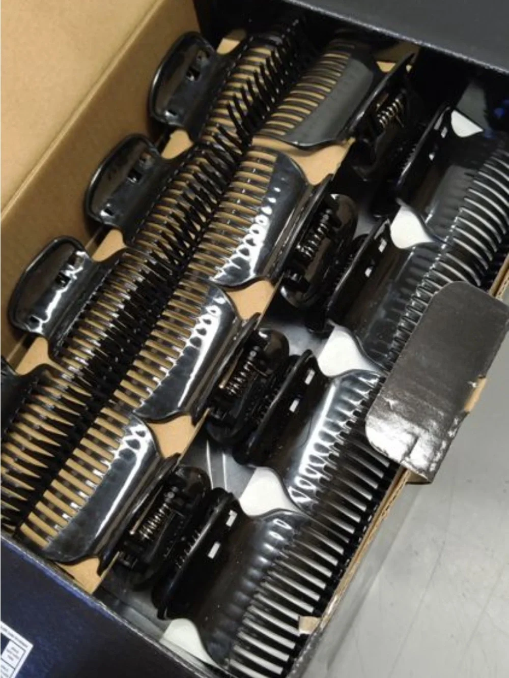 Hair Rollers Set with Hard Case - Black